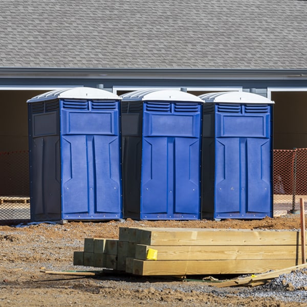 are there different sizes of portable toilets available for rent in Conway AR